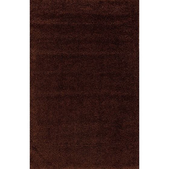 Ковёр прямоугольный Merinos Shaggy Ultra, размер 100x200 см, цвет brown mр