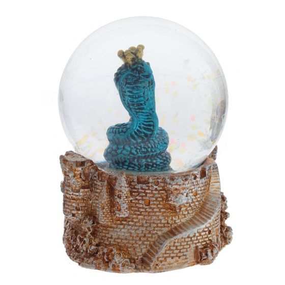 Фигурка декоративная в стекл шаре &quot;Змея&quot;, D 6 см, L6,5 W7 H8,5 см, 2в.