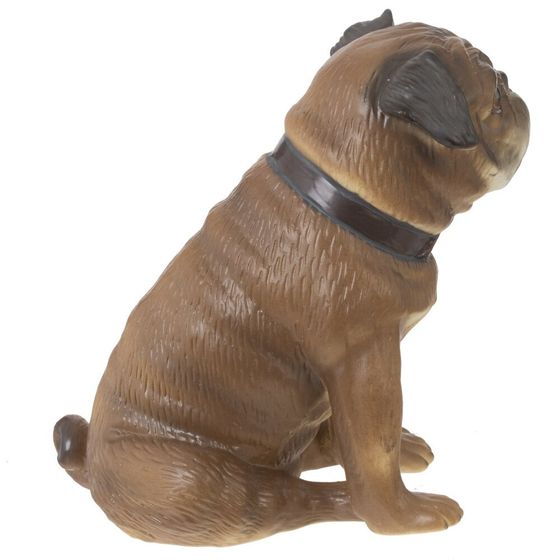 Фигурка декоративная "Мопс", L14 W8 H14,5 см