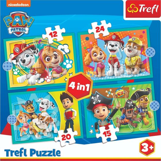 Trefl Puzzle 4w1 Psi Patrol TREFL