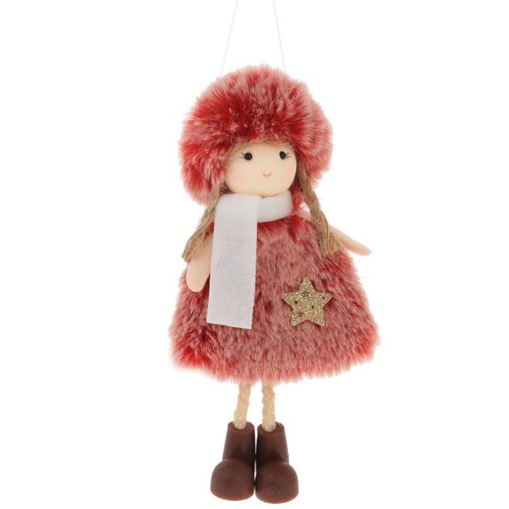 Изделие декоративное подвесное &quot;Девочка&quot;, L8 W5 H15 см, 3в.