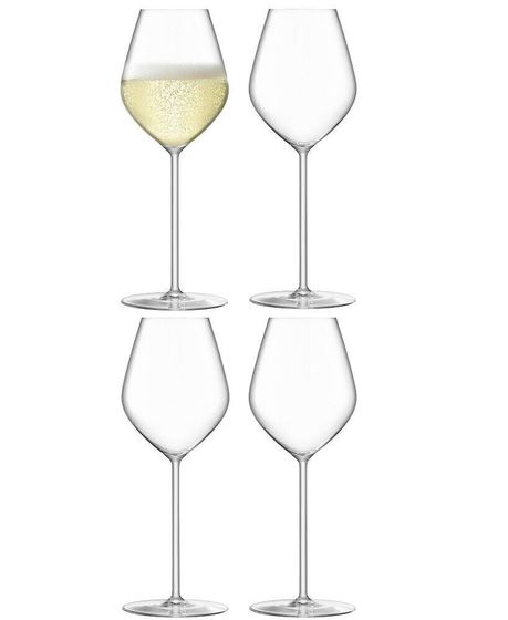 Borough Champagne Tulip Glasses, Set of 4