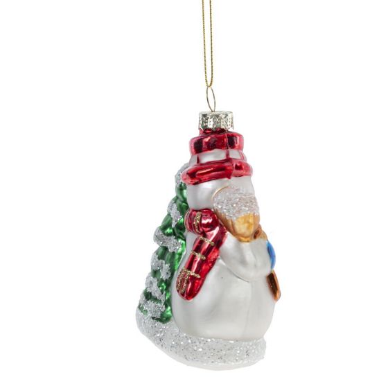 Украшение новогоднее &quot;Снеговик&quot;, L8 W5 H12 см