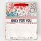 !09 Пакет ламинированный (набор 2 штуки) «Только для тебя» радужная голография, 23 х 27 х 11,5 см