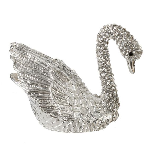 Шкатулка &quot;Лебедь&quot;, L7 W4 H6 см