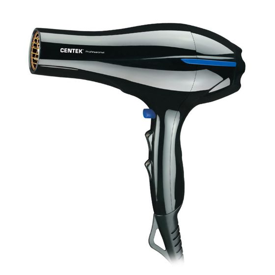 Фен Centek CT-2227 2200Вт черный/синий