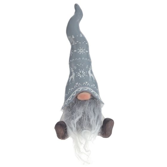 Фигурка декоративная &quot;Гном&quot;, L8 W7,5 H17 см, 4в.