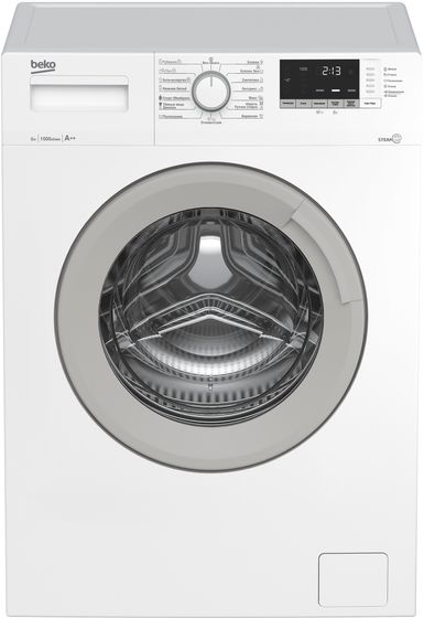 Стиральная машина Beko WSDN63512ZSW белый 6кг 1000об/мин с паром узкая