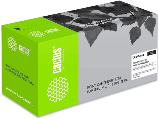 Картридж лазерный Cactus CS-Q7570AR черный (15000стр.) для HP LJ M5025/M5035/M5035X/M5035XS