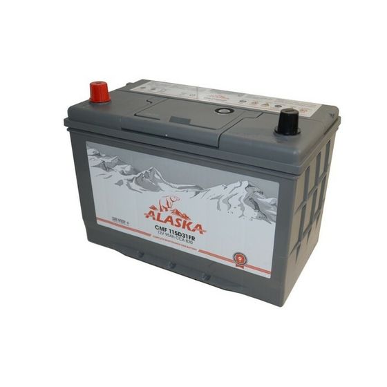 Аккумуляторная батарея Alaska CMF 95 R 115D31 silver+, 95 Ач, прямая полярность