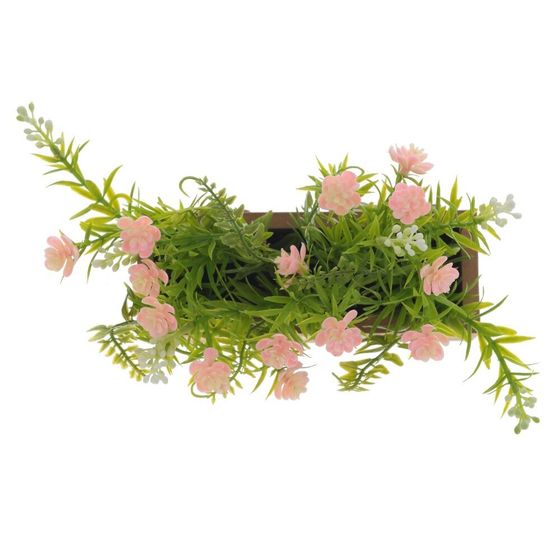 Цветочная композиция, L17 W6,5 H20 см, 4в.