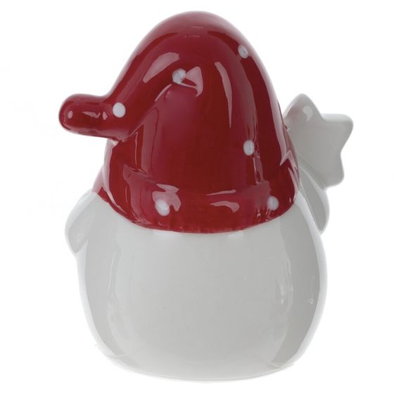 Фигурка декоративная "Снеговик" с подсветкой (LR44x2), L8 W6,5 H9,5 см