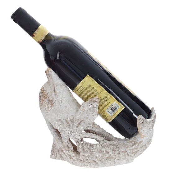 Подставка для бутылки "Дельфин", L20,5 W10 H18 см