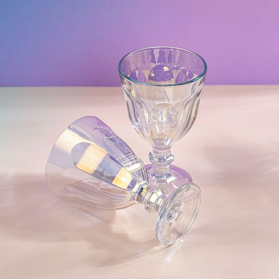 Набор бокалов для вина РОМАН ЗОЛОТИСТЫЙ ХАМЕЛЕОН 2шт 240мл