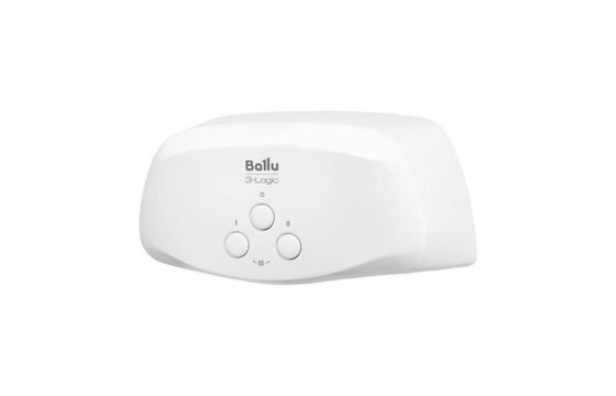 Водонагреватель Ballu 3-Logic TS (3,5 kW) проточный электрический кран+душ белый