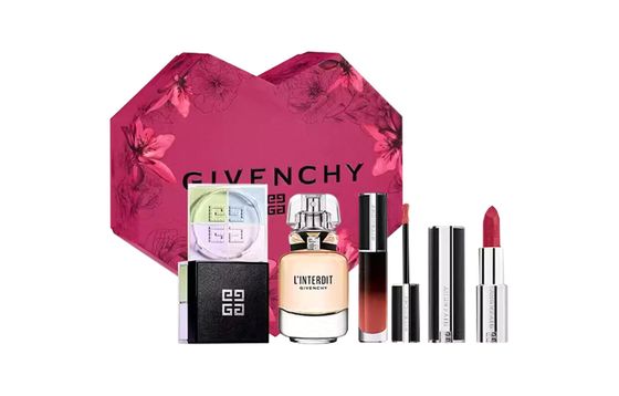 GIVENCHY Forbidden Love Flower Selection Makeup Sets Easy To Blend Poreless 35ml+12g+#227+#15