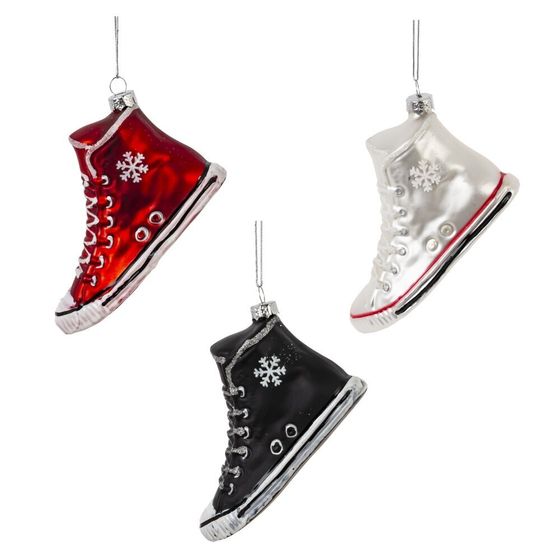 Украшение новогоднее &quot;Ботинок&quot;,  L4 W11 H7 см, 3в.