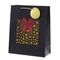 Пакет подарочный (бумага 210г/м2, блок 12шт), L26 W12 H32 см, 4в.