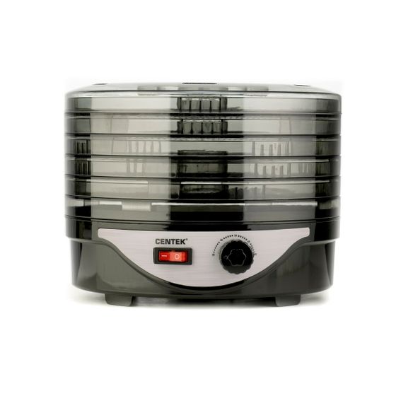Сушилка для овощей и фруктов Centek CT-1658 270Вт 5под. черный