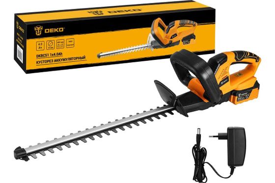Кусторез аккумуляторный Deko DKBC51 065-1253  510мм, 1*4.0Ач