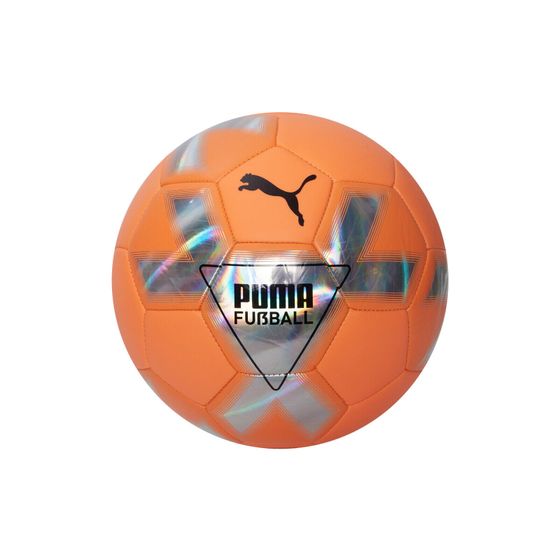 PUMA Size 5 Size 4 Soccer TPU Machine Stitched Soccer Ball Unisex Orange/Silver/Black