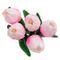Цветы искусственные "Букет Тюльпанов из 5шт, L10 W10 H34 см