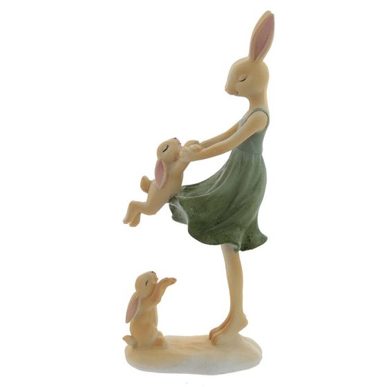 Фигурка декоративная &quot;Зайцы&quot;, L8 W5 H21 см