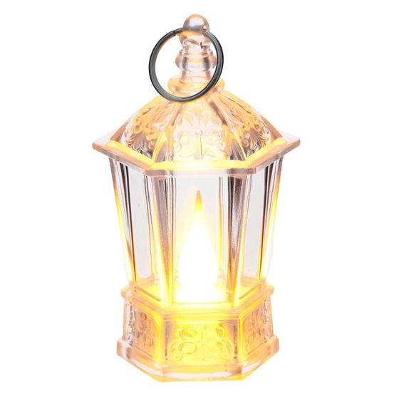 Изделие декоративное "Фонарь" (подсветка, 3xLR54) (блок 24шт), D 5 см, L5 W5 H9,5 см