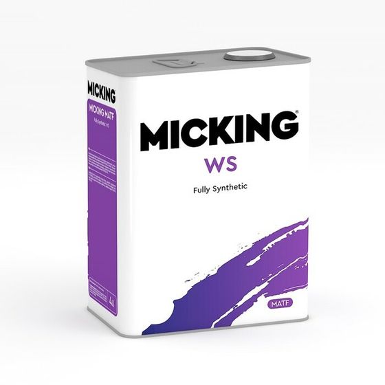 Масло трансмиссионное Micking  ATF, WS, 4 л