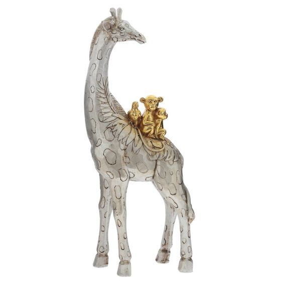 Фигурка декоративная "Жираф", L14,5 W7 H38 см