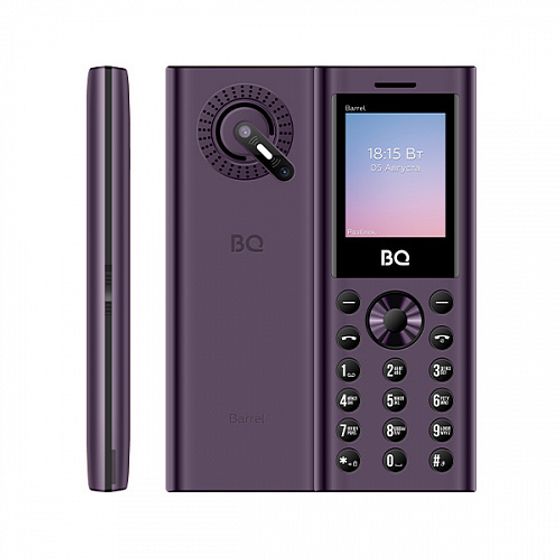 Мобильный телефон BQ 1858 Barrel Purple+Black