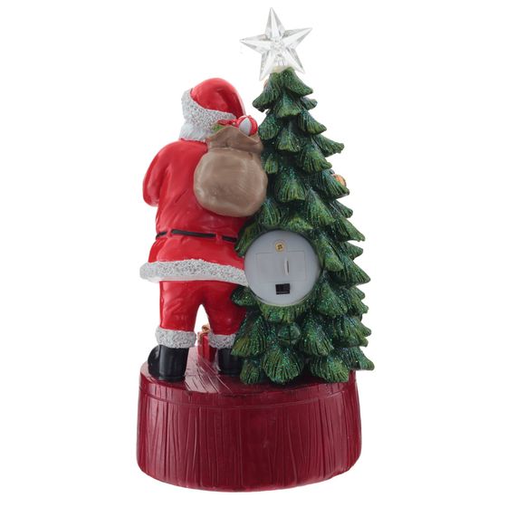 Фигурка декоративная с музыкой &quot;Новый год&quot; (3xLR44, прилаг.), L12 W11 H22,5 см, 2в.