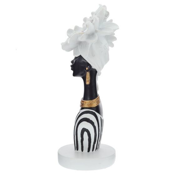 Фигурка декоративная "Африканка", L12 W11 H31 см