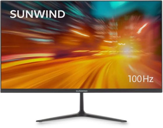 Монитор 21.5&quot; SunWind SM-22FV222 черный VA 1920x1080 100Гц (SM22VB01)