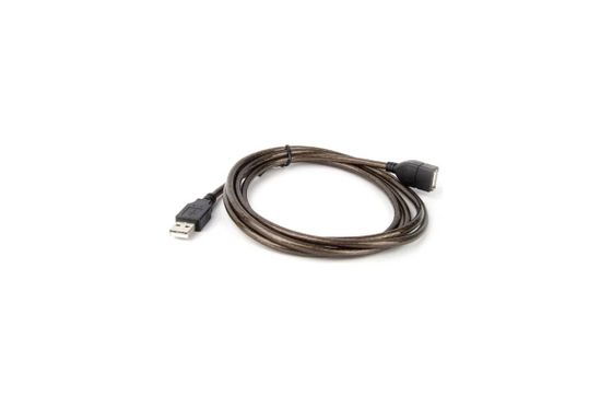 Кабель Telecom USB2.0 А(m)-USB А(f) 1.8м коричневый/черный (VUS6956T-1.8M)