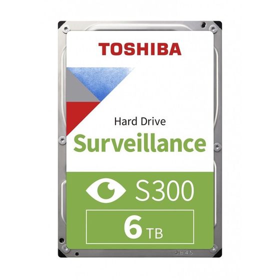 Жесткий диск Toshiba HDWT860UZSVA Surveillance S300, 6 Тб, SATA-III, 3.5&quot;