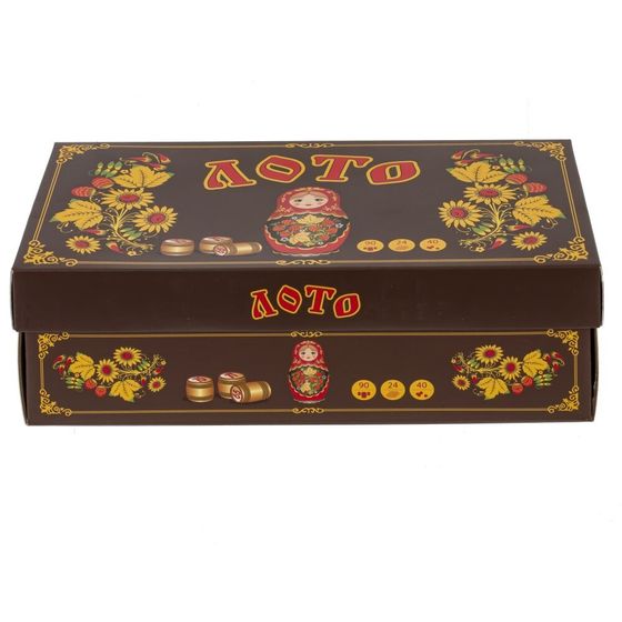 Игра настольная &quot;Лото&quot;, L24 W13 H8 см