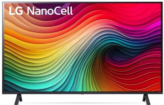Телевизор LED 43&quot; LG 43NANO80T6A.ARUG синяя сажа 4K UHD SmartTV безрамочный