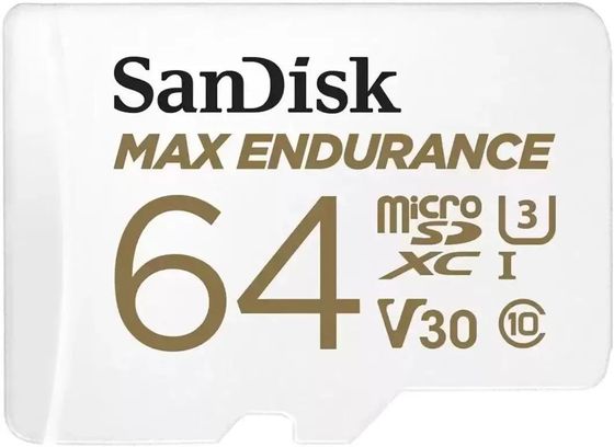 Карта памяти microSDHC 64Gb Sandisk UHS-3 SDSQQVR-064G-GN6IA