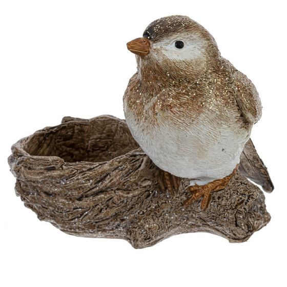 Фигурка декоративная &quot;Птичка&quot;, L10 W8 H9,5 см, 2в.