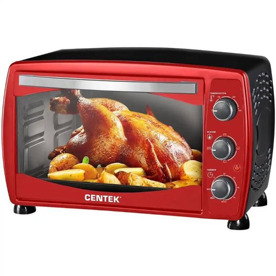 Мини-печь Centek CT-1531-42 PROMO 42л 1600Вт красный