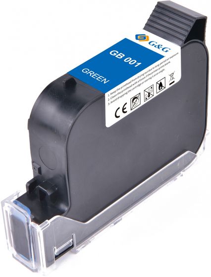 Картридж струйный G&amp;G GB-001G зеленый (42мл) для G&amp;G GG-HH1001