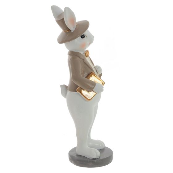 Фигурка декоративная "Зайка", L6 W5,5 H15 см, 2в.