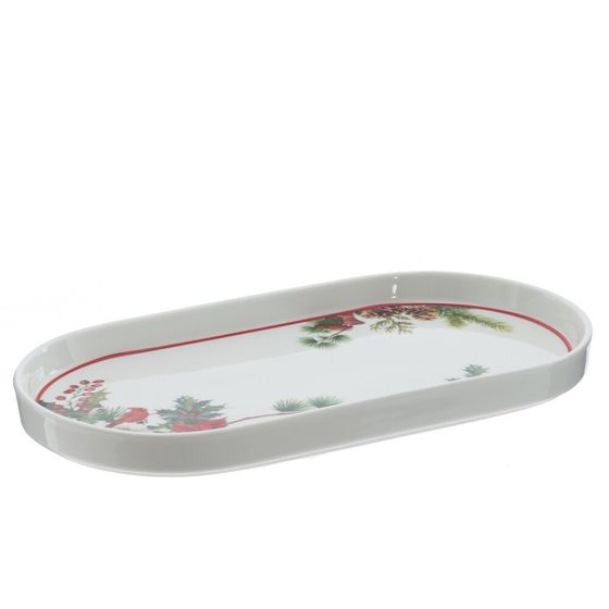 Блюдо &quot;Зимнее волшебство&quot;, L30 W16 H2,5 см