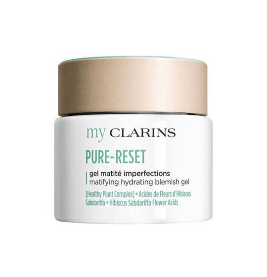 Mattifying and hydrating skin gel My Clarins Pure Reset (Matifying Hydrating Blemish Gel) 50 ml