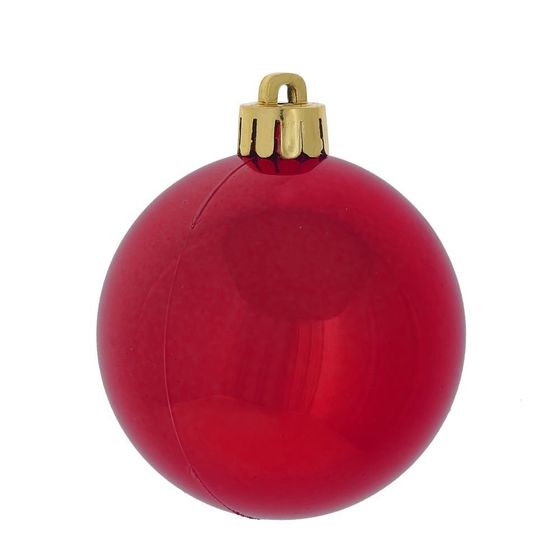 Набор из 6шт Украшение новогоднее Шар &quot;Карнавал красок&quot;, D 6 см, L17,5 W6 H11,5 см