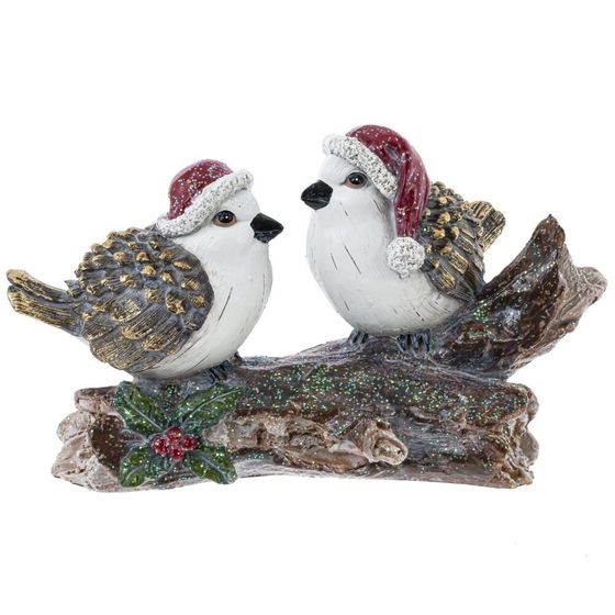 Фигурка декоративная &quot;Птички&quot;, L20 W9,5 H11,5 см, 2в.