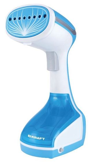 Отпариватель ручной Kraft KF-HGS1218W 1200Вт белый/голубой