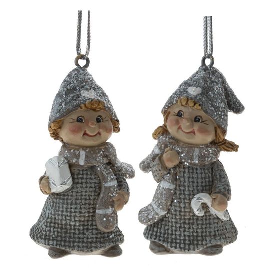 Изделие декоративное подвесное "Ребёнок", L3 W3 H6 см, 2в.