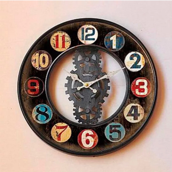 Часы Композиция &quot;Время&quot;, 39 см. металл, стекло
